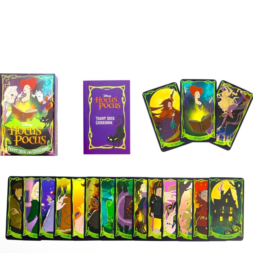 Hocus pocus tarot deck and guide book